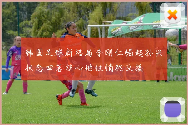 韩国足球新格局李刚仁崛起孙兴慜状态回落核心地位悄然交接
