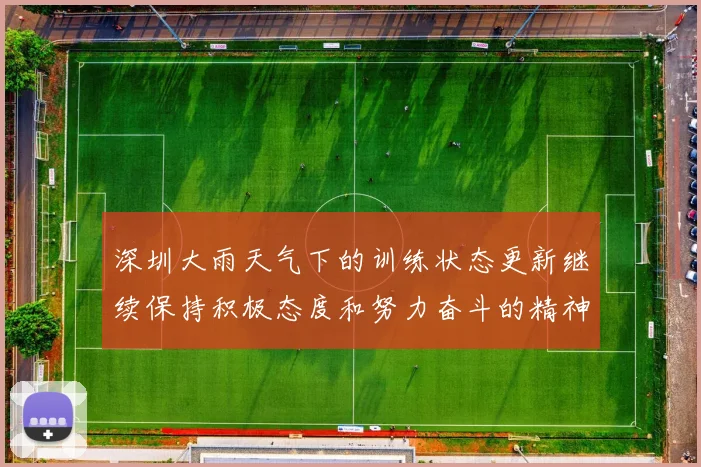 深圳大雨天气下的训练状态更新继续保持积极态度和努力奋斗的精神